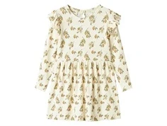 Råhvid kjole fra Lil Atelier med print af citroner 13240292 turtledove